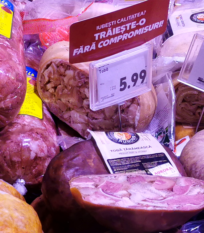  Câți lei costă un kilogram de tobă în supermarketurile Kaufland din București