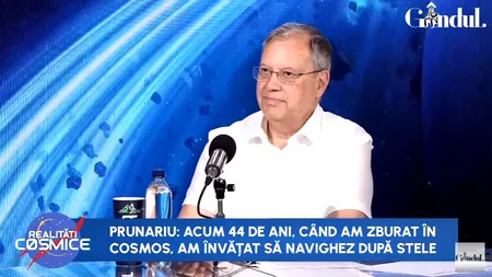 Dumitru Prunariu: „Am învățat să folosesc STELELE pentru orientare în spațiul cosmic”