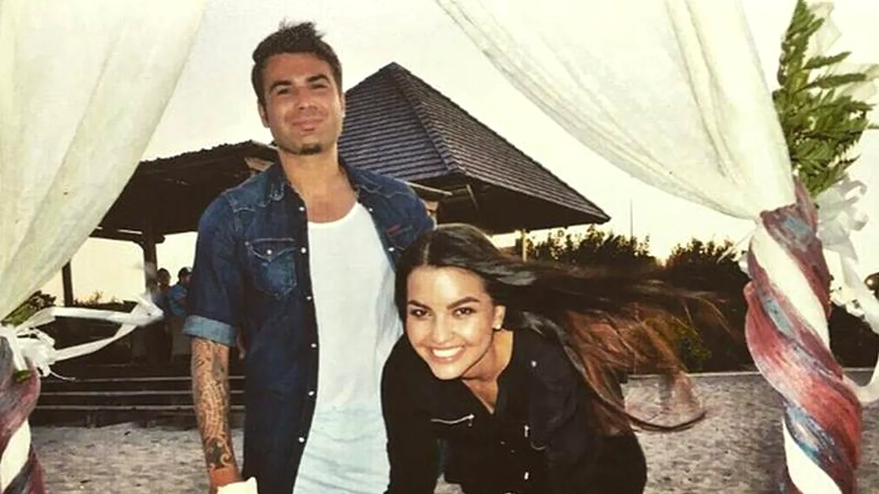 Adrian Mutu s-a căsătorit pentru a treia oară. IMAGINI de la ceremonia de pe o plajă din Cuba