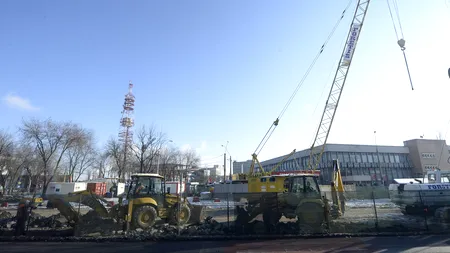 Când va fi gata pasajul de la Piața Sudului. Iată cum arată în acest moment