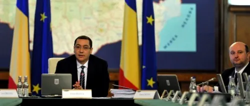 Anunțul lui Ponta decimează ședința de Guvern. Unde au plecat miniștrii liberali
