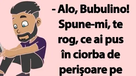 BANC | Bulă, Bubulina și „secretul bucătarului”