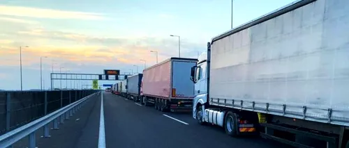 Arad: Coloane interminabile de camioane la frontiera cu Ungaria. Șase ore de așteptare la Nădlac II și Vărșand!