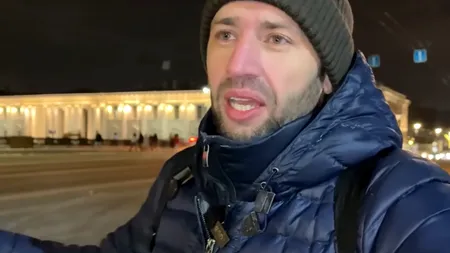 VIDEO: „Romanski niet! Ne-au dat afară pentru că suntem români!”. Revelion SINISTRU pentru un român care a mers în Rusia