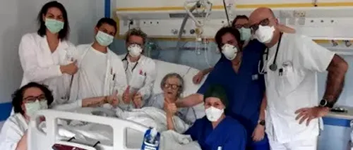 O italiancă în vârstă de 95 de ani s-a recuperat de coronavirus fără „terapie antivirală”