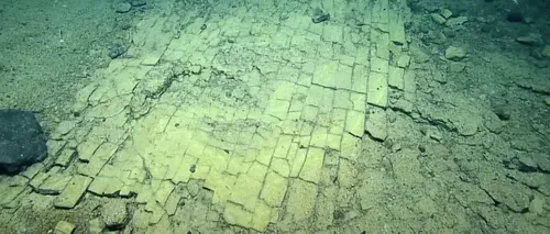 Cercetătorii au descoperit, pe fundul oceanului, un drum subacvatic nemaivăzut până acum: ”Este drumul către Atlantida” (VIDEO)