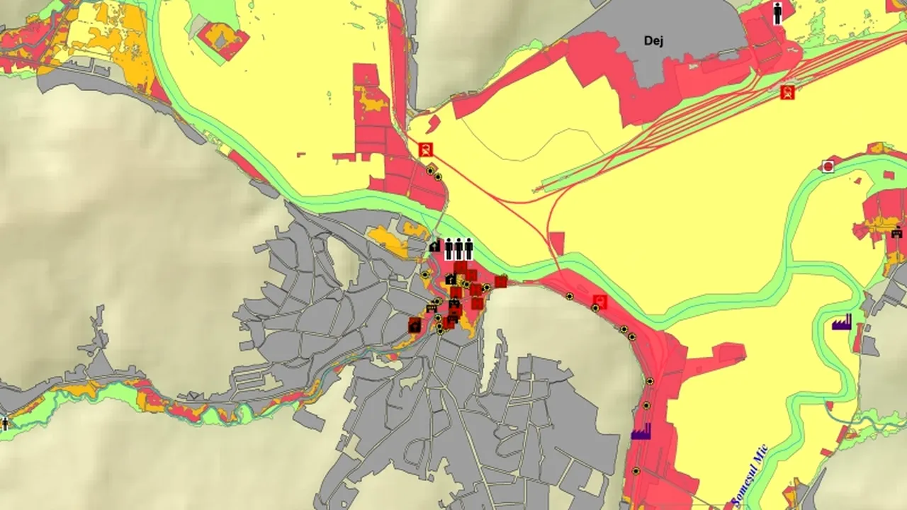 Cum citesc primarii HĂRȚILE DE INUNDAȚII pe care Apele Române au dat 47 de milioane de euro
