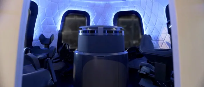 Amazon founder Jeff Bezos announces he will be on Blue Origins first human flight into space and invites his brother Mark to join him.<br /> The billionaire intends to beat space sector rivals Elon Musk and Richard Branson by being aboard the first human flight launched by his space company Blue Origin on July 20.<br /> He surprised his younger brother and best friend Mark by inviting him to be on the flight, and they will also be joined by the winner of a multi-million dollar auction.<br /> Bezos, who has an estimated personal wealth of over $180 billion (USD) explained how he has always dreamed of travelling into space and announced: I will take that journey with my brother. The greatest adventure, with my best friend.<br /> The brothers and four other passengers will launch into space on the first crewed flight of Blue Origins New Shepard rocket and will spend at least 10 minutes floating in zero gravity inside the capsule.<br /> The flight could be a major step forward in the quest to send paying travelers to the edge of space.<br /> *MANDATORY BYLINE MUST CREDIT: BLUE ORIGIN/MEGA.<br /> 09 Jun 2021,Image: 615007595, License: Rights-managed, Restrictions: World Rights, Model Release: no, Credit line: Profimedia