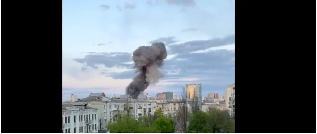 Explozii în Kiev, la finalul întâlnirii dintre secretarul general al ONU și preşedintele Ucrainei. Primarul Vitali Kliciko îi acuză pe ruși că au lansat două rachete