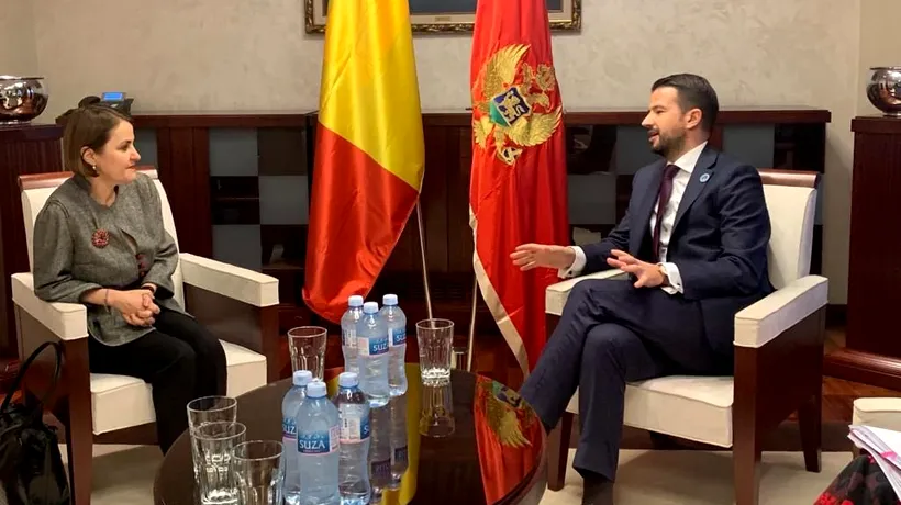 Luminița ODOBESCU, turneu în Balcanii de Vest. Ce promisiune a făcut Muntenegrului ministrul român de Externe