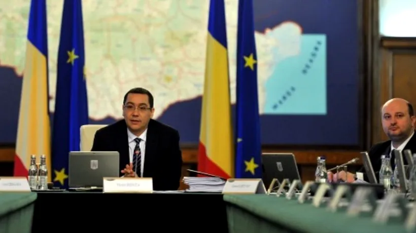Anunțul lui Ponta decimează ședința de Guvern. Unde au plecat miniștrii liberali
