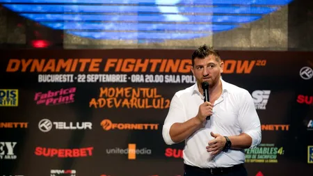 Audiențe IMPRESIONANTE pentru Dynamite Fighting Show. Cătălin Moroșanu nu se aștepta la asta acum 5 ani