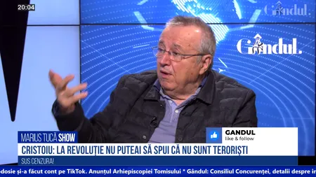 VIDEO | Ion Cristoiu: „La Revoluție nu puteai să spui că nu sunt teroriști, că veneau și te omorau”