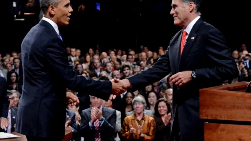 ALEGERI SUA 2012. Barack Obama afirmă că a fost prea politicos cu Mitt Romney în timpul dezbaterii