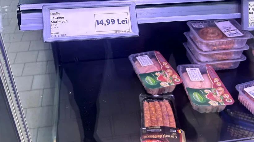 Imaginea devenită virală din LIDL Iași: „Oare ce tip de carne este asta?”