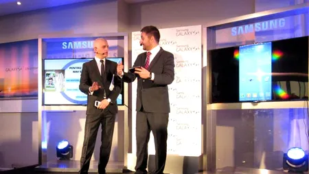 Samsung a lansat oficial în România Galaxy S4. Câte unitați vrea să vândă în țara noastra în acest an compania