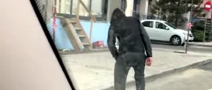 Imagini rușinoase! Ce făcea acest tânăr, ziua în amiaza mare, pe o stradă din centrul orașului Constanța