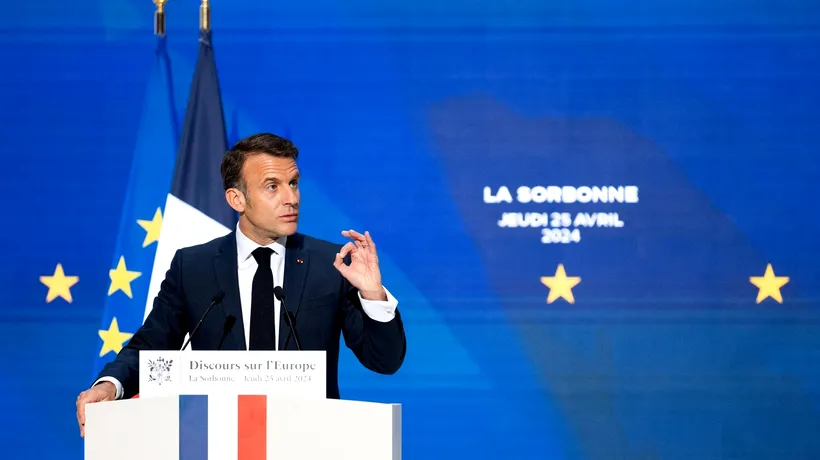 Financial Times: Discursul lui Macron este insuficient pentru un plan viabil despre viitorul Europei, pe fondul provocărilor generate de China și SUA