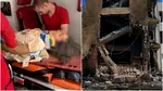 O dronă rusească a lovit un post TV din Kiev în timpul unei transmisiuni în direct. Cel puțin cinci persoane au fost rănite