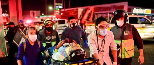 Tragedia din Mexic face mai multe victime: 24 de persoane au murit după prăbușirea unei linii de metrou / Momentul incidentului, surprins de camerele de supraveghere - FOTO/VIDEO