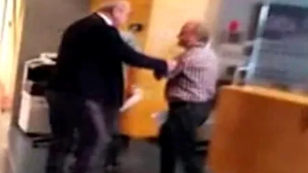 Scandal la ROMATSA. Managerul companiei s-a îmbrâncit cu un lider de sindicat