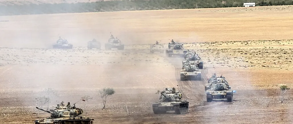 Puternică ofensivă a armatei turce în Siria