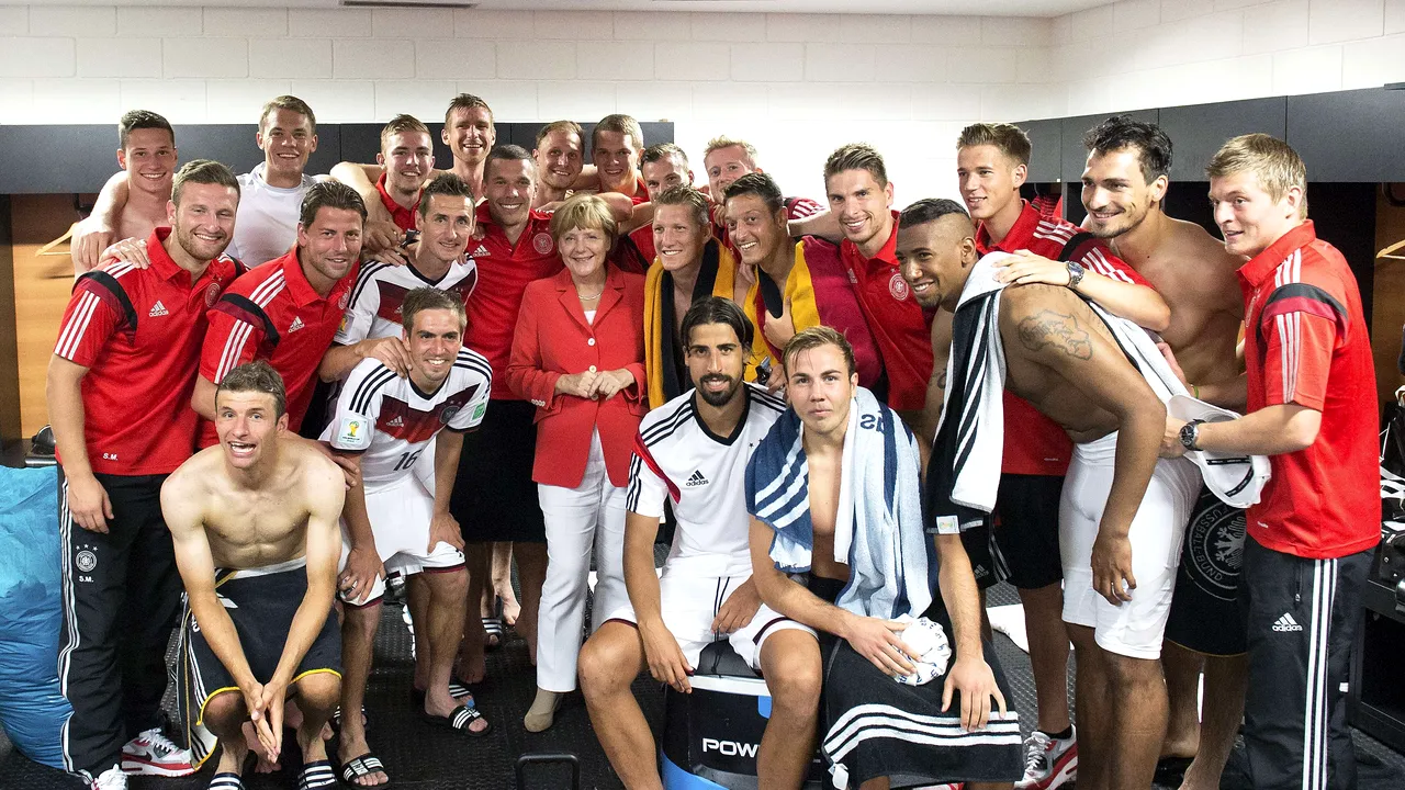 Vladimir Putin și Angela Merkel se întâlnesc la finala Cupei Mondiale