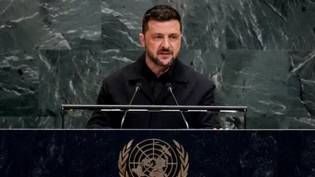 Volodimir Zelenski, la Adunarea Generală a ONU: Europa trebuie să salveze Republica Moldova din mâinile Rusiei