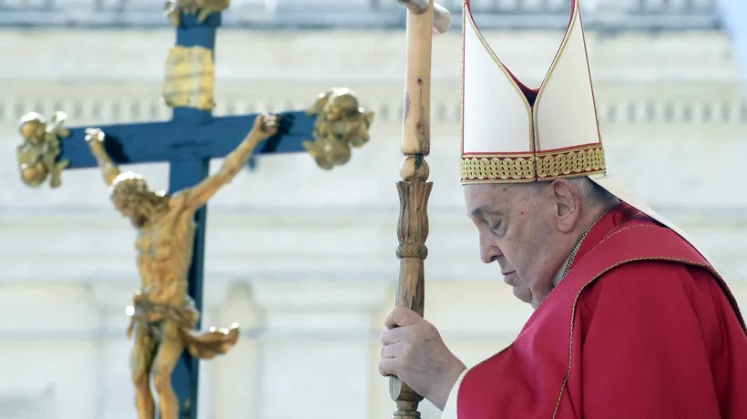 Moment, neobișnuit la Vatican: Papa Francisc a renunţat la predica din Duminica Floriilor
