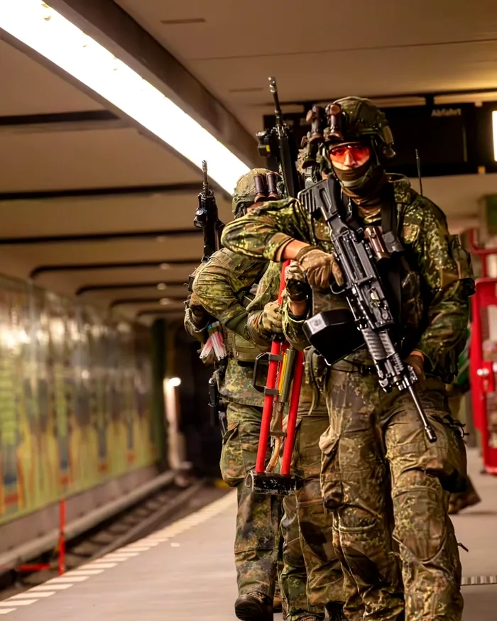 Germania deja are un contingent numeros de soldați în Lituania / Sursa FOTO: Profimedia