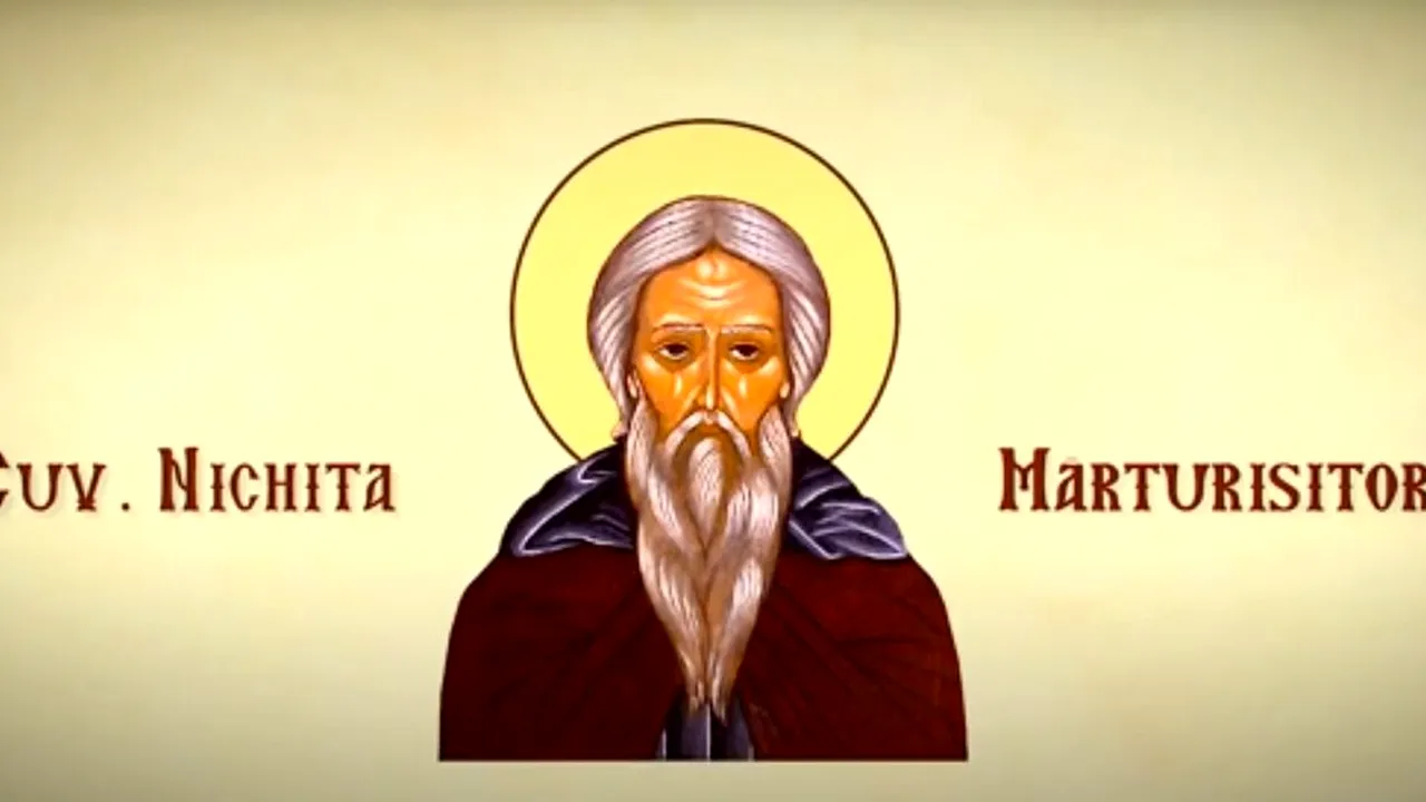 3 aprilie în calendarul creștin ORTODOX: Sfântul Cuvios Nichita Mărturisitorul