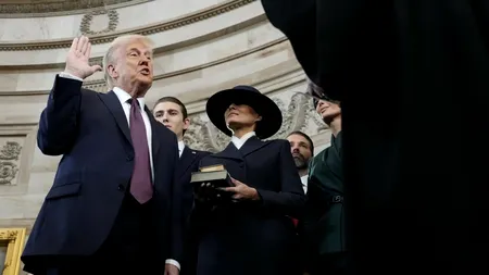 Ce ținută a ales Melania Trump pentru Ziua Învestirii. POVESTEA pălăriei care a atras toate privirile