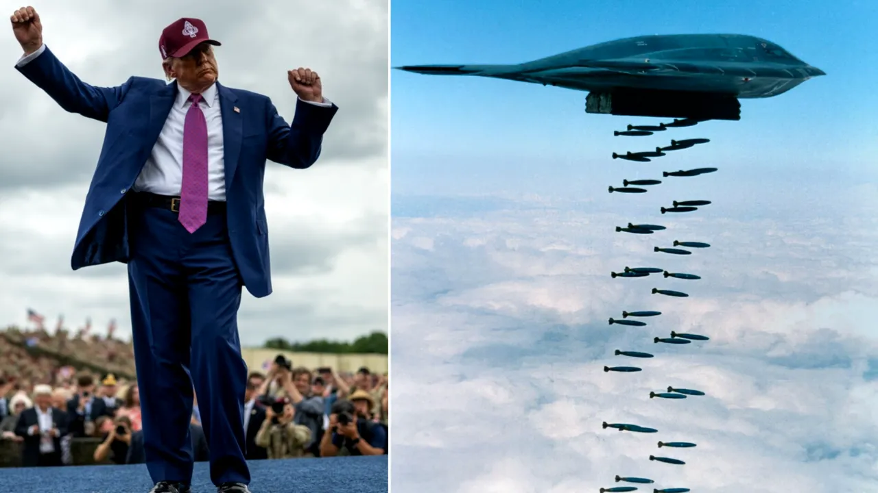 Trump a postat un montaj video cu bombardierele B-2 și cu melodia „Bomb Iran” pe fundal. Meme-uri și glume virale cu „Războiul de 12 Zile”