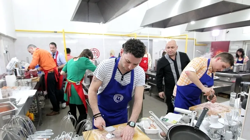 Concurenții de la MASTERCHEF gătesc pentru 200 de persoane
