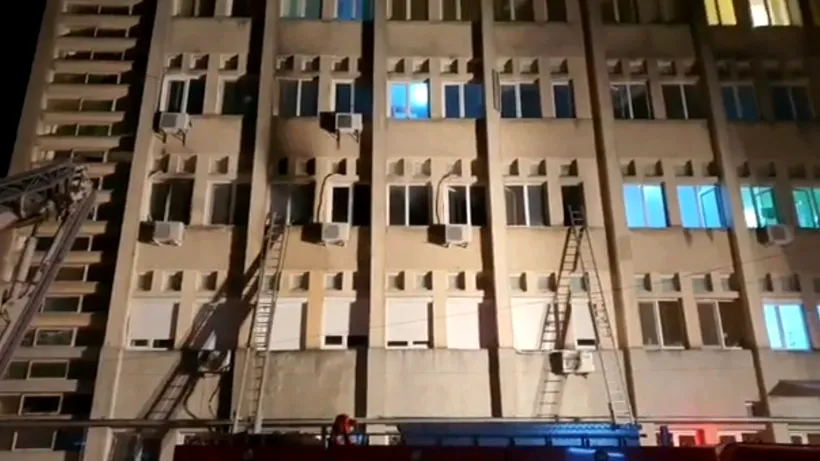 Expertiza INSEMEX arată că incendiul din secția ATI a Spitalului Județean de Urgență din Piatra Neamț a fost provocat de o candelă
