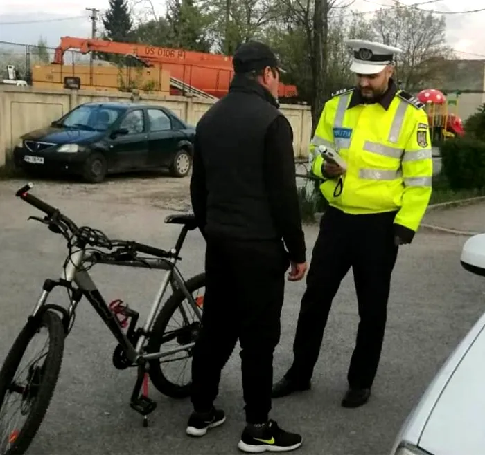 Caz rarisim în Cluj! Amendă de 1.745 ron pentru un biciclist. Ce era în neregulă cu bicicleta lui