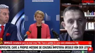 Gheorghe Piperea, europarlamentar AUR: „Moțiunea împotriva Ursulei von der Leyen nu are culoare politică”