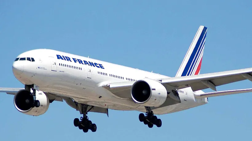 Cursă Air France cu peste 300 de persoane la bord,  la un pas de o mare tragedie