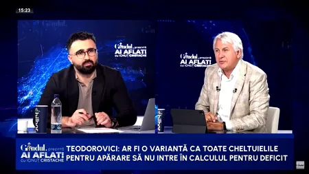 Eugen Teodorovici: „România are nevoie de șase luni de respiro pentru a regla deficitul”
