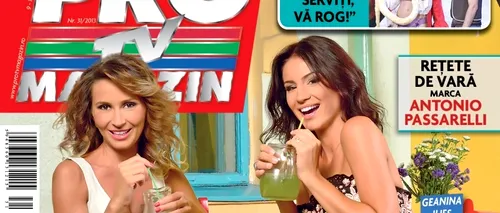 Crina Abrudan și Geanina Ilieș, pe coperta noului număr PRO TV Magazin