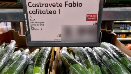 Nu este o glumă! Cât costă un CASTRAVETE din Africa de Sud în supermarketurile din România