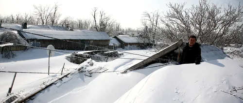 Peste 100 de sate din județul Buzău, izolate din nou din cauza viscolului