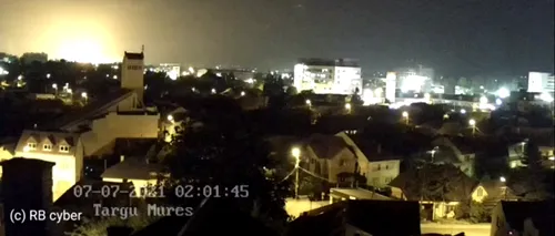 O explozie urmată de un incendiu a avut loc la combinatul Azomureș. Populația, informată prin RO-Alert | VIDEO