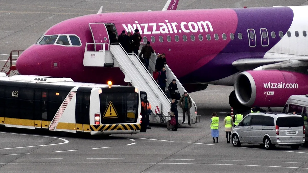 Cursa Wizz Air spre Dortmund, anulată după ce avionul a lovit o pasăre. Pilotul a readus aeronava în siguranță la Sibiu