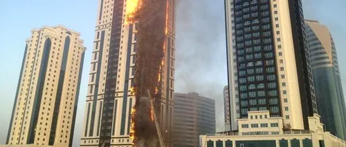 FOTO+VIDEO: Incendiu puternic la o clădire din Rusia, în care Gerard Depardieu are un apartament