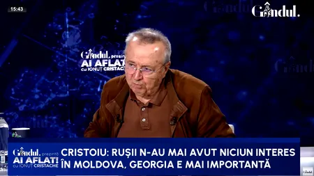 Ion Cristoiu anticipează un CONFLICT între Maia Sandu și Zelenski: „Părerea mea este că pe Moldova o s-o ia naiba”