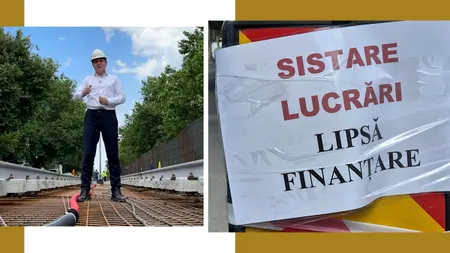 BLOCAJUL de la Linia 5 de TRAMVAI. Patronul firmei care se ocupă de lucrări: „Din 140 de milioane de lei, am luat doar 6 milioane de la Primărie”