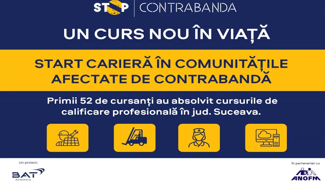 Parteneriat între ANOFM și BAT România pentru dezvoltarea socială și economică  a județelor afectate de contrabandă