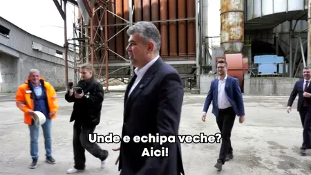 Marcel Ciolacu, în vizită la Oțelul Roșu: Anul trecut erau patru oameni, acum sunt peste 100 care REPORNESC combinatul