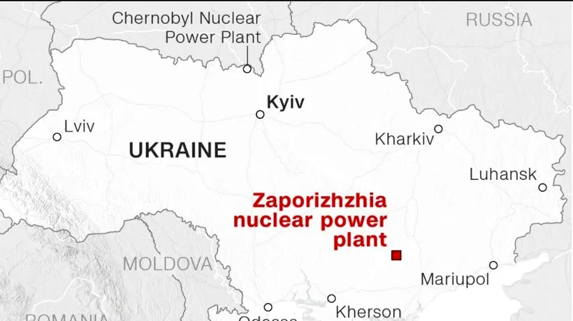 Ministrul Mediului, după atacul asupra centralei nucleare din Ucraina: „Nu există nici un pericol pentru populația din România”